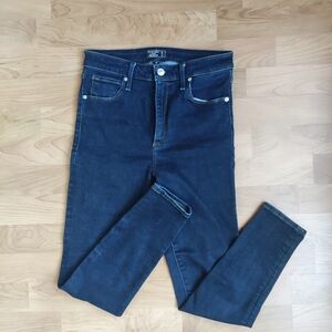 Abercrombie & Fitch Dark Navy Blue High Rise Skinny Jeans